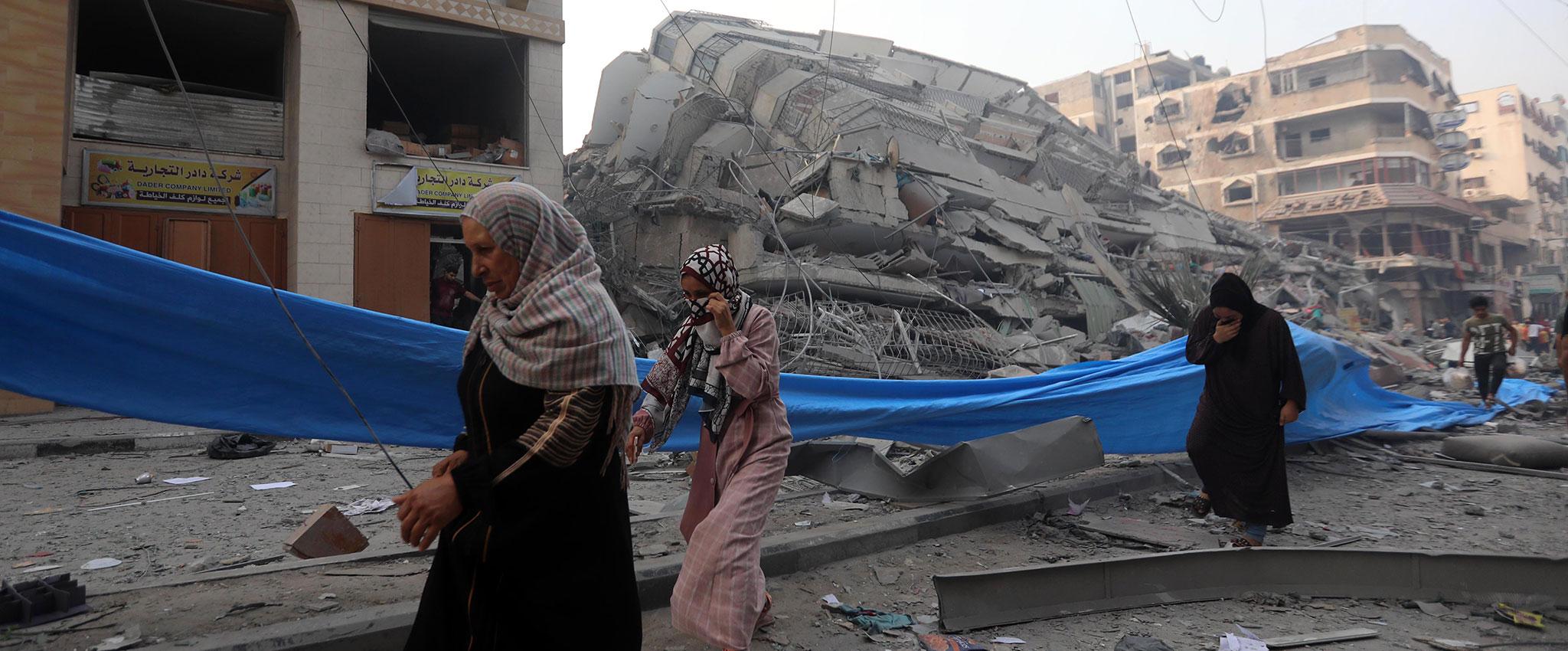 Faktoja ja lukuja: Naiset ja tytöt Gazan sodassa - UN Women
